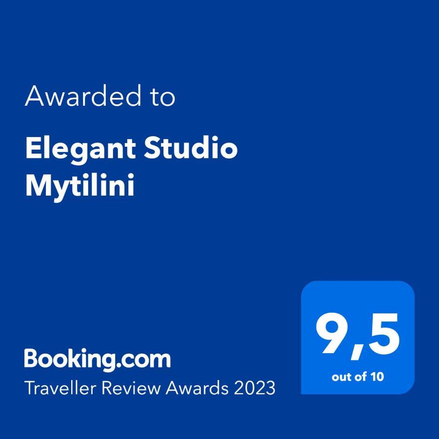 Elegant Studio Mytilini Apartment Exterior photo